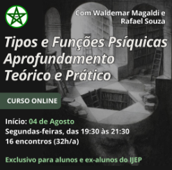 CONHEÇA O IJEP - Instituto Junguiano de Ensino e Pesquisa TIPOS E FUNÇÕES PSÍQUICAS – Aprofundamento teórico e prático